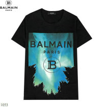 Balmain short round collar T-shirt S-XXL (10)