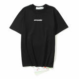 OFF-WHITE short round collar T-shirt M-XL (38)