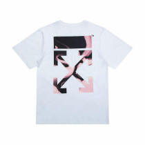 OFF-WHITE short round collar T-shirt S-XL (10)