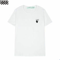 OFF-WHITE short round collar T-shirt S-XL (80)