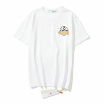OFF-WHITE short round collar T-shirt M-XL (17)