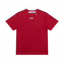 OFF-WHITE short round collar T-shirt S-XL (61)