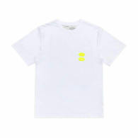 OFF-WHITE short round collar T-shirt S-XL (52)