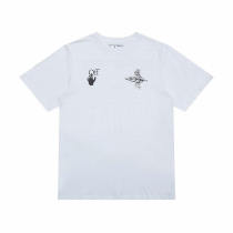 OFF-WHITE short round collar T-shirt S-XL (26)