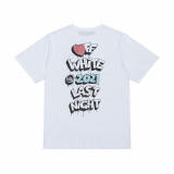OFF-WHITE short round collar T-shirt S-XL (14)