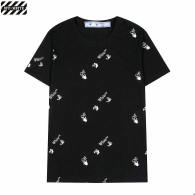 OFF-WHITE short round collar T-shirt S-XL (89)