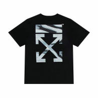 OFF-WHITE short round collar T-shirt S-XL (28)