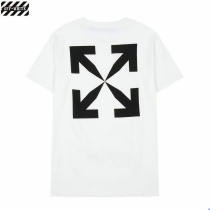 OFF-WHITE short round collar T-shirt S-XL (97)