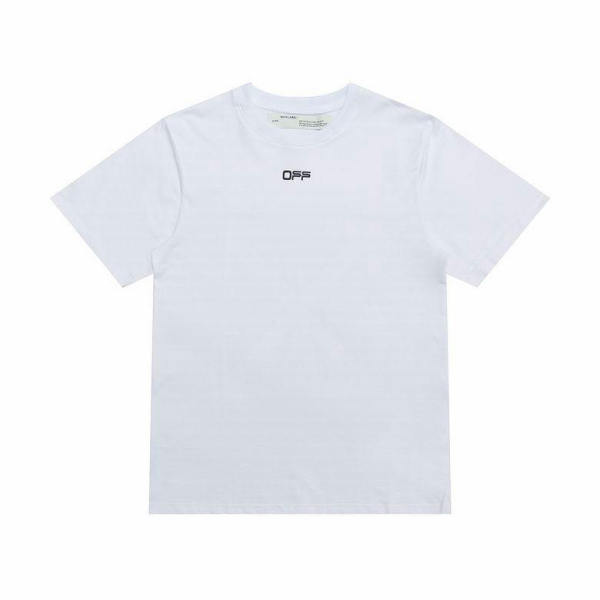 OFF-WHITE short round collar T-shirt S-XL (55)