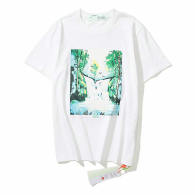 OFF-WHITE short round collar T-shirt M-XL (18)