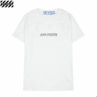 OFF-WHITE short round collar T-shirt S-XL (102)