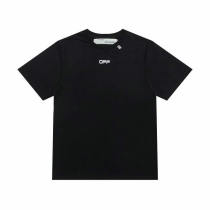 OFF-WHITE short round collar T-shirt S-XL (70)