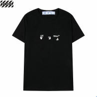 OFF-WHITE short round collar T-shirt S-XL (90)