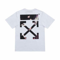 OFF-WHITE short round collar T-shirt S-XL (30)