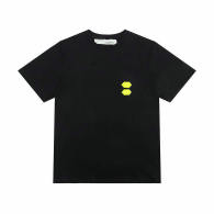 OFF-WHITE short round collar T-shirt S-XL (65)
