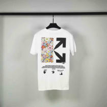 OFF-WHITE short round collar T-shirt S-XL (21)