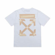 OFF-WHITE short round collar T-shirt S-XL (19)