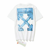 OFF-WHITE short round collar T-shirt M-XL (27)
