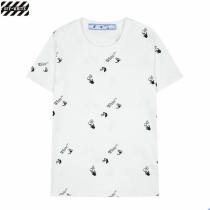 OFF-WHITE short round collar T-shirt S-XL (95)