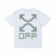 OFF-WHITE short round collar T-shirt S-XL (23)