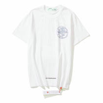 OFF-WHITE short round collar T-shirt M-XL (13)
