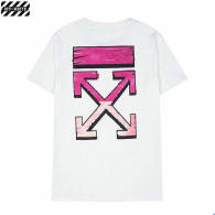 OFF-WHITE short round collar T-shirt S-XL (86)