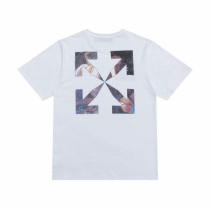 OFF-WHITE short round collar T-shirt S-XL (7)