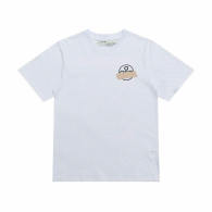 OFF-WHITE short round collar T-shirt S-XL (29)