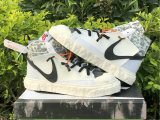 Authentic READYMADE x Nike Blazer Mid White/Vast Grey-Volt-Total Orange