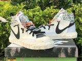 Authentic READYMADE x Nike Blazer Mid White/Vast Grey-Volt-Total Orange