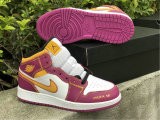 Authentic Air Jordan 1 Mid GS “Day of the Dead”