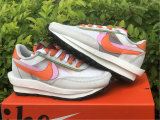 Authentic Sacai x Nike LDV Waffle Grey/Pink/Orange/White/Green (women)