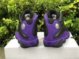 Authentic Air Jordan 13 Black/Purple
