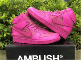 Authentic Ambush x Nike Dunk High Active Fuchsia (women)