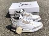 Authentic A Ma Maniere x Air Jordan 3 White/Medium Grey