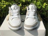 Authentic A Ma Maniere x Air Jordan 3 White/Medium Grey