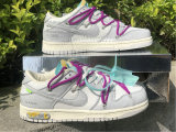 Authentic Off-White x Nike Dunk Low Beige Grey (women)