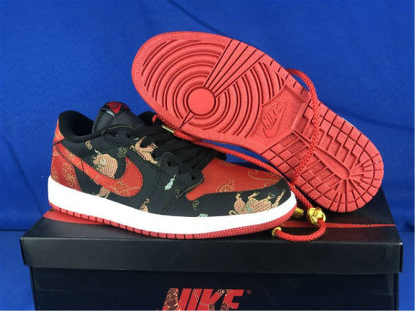 Authentic Air Jordan 1 Low GS “Chinese New Year”