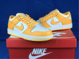 Authentic Nike SB Dunk Low White/Yellow