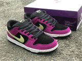 Authentic Nike SB Dunk Low Court Purple/Black/Green