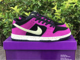 Authentic Nike SB Dunk Low Court Purple/Black/Green (women)