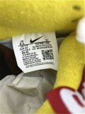 Authentic FTC x Nike SB Dunk Low White/Lagoon Pulse-Metallic Silver-Speed Yellow