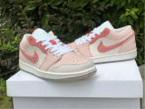 Authentic Air Jordan 1 GS Low “Mighty Swooshes”