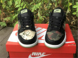 Authentic Nike Dunk Low “Black Multi Camo”