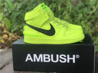 Authentic Ambush x Nike Dunk High “Flash Lime”