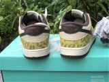 Authentic Nike Dunk Low KHAKI Pattern/Beige Yellow