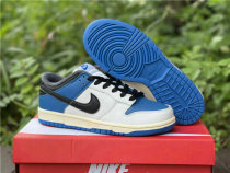 Authentic Nike SB Dunk Low Black/White/Royal Blue
