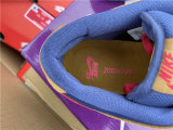 Authentic Nike SB Dunk Low Wheat/Light Red-Dark Purple