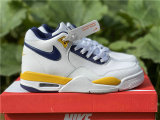 Authentic Nike Air Flight 89 Yellow/White/Blue
