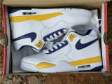 Authentic Nike Air Flight 89 Yellow/White/Blue